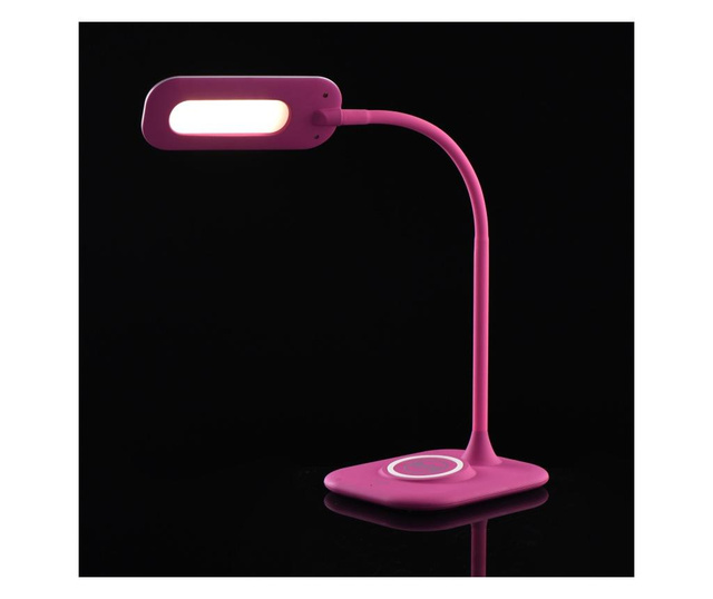 Lampa de masa Functional Lighting, Stuttgart, metal, Led, roz, 33x14x55 cm