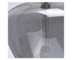 Lustra Contemporary Lighting, Bremen, sticla, Incandescent, max. 40 W, E27, negru/gri argintiu, 35x35x265 cm