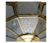 Lustra Exquisite Lighting, Marquis, metal, Incandescent, max. 40 W, E14, maro/alb, 45x45x21 cm