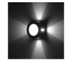 Aplica de perete Functional Lighting, Mercury, aluminiu, Led, negru, 13x13x13 cm