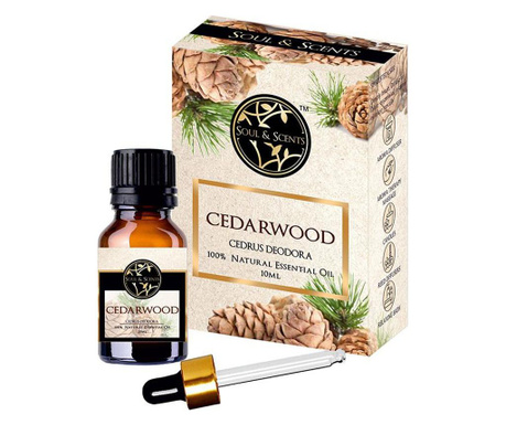 Zestaw olejek eteryczny i pipetka Cedarwood 10 ml