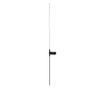 Set 3 lampi solare cu LED Best Season, Gardenstick Flexy, 3 pcs, metal, negru, 6x4x80 cm