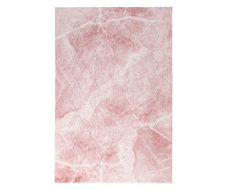 Covor Obsession, Palazzo, 80x150 cm, roz pudra