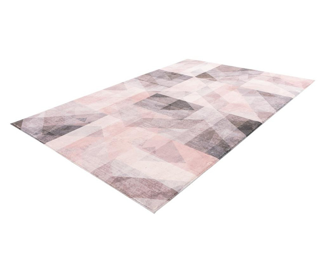 Covor Obsession, My Delta, 80x150 cm, roz pudra