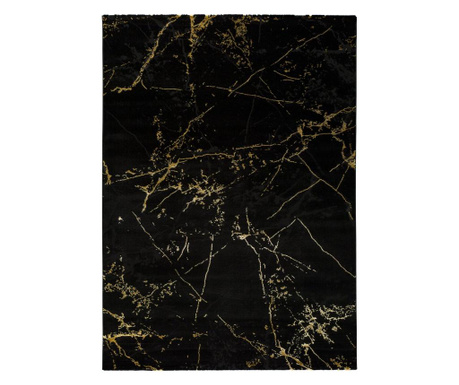 Koberec Gold Black 60x120 cm