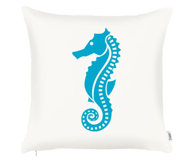 Jastučnica Seahorse Blue 43x43 cm