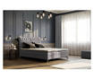 Krevet s madracem i uzglavljem Madison Light Grey 160x200 cm