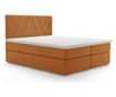 Легло с матрак и табла Opulance 
Orange 140x200 cm