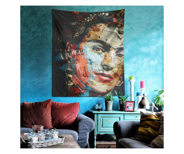 Višenamjenska tapiserija Portret 120x145 cm