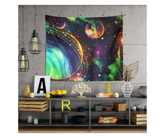 Tapiserie multifunctionala The Club Cotton, Color Space, poliester, 120x145 cm