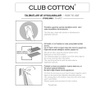 Tapiserie multifunctionala The Club Cotton, Charlot, poliester, 120x145 cm