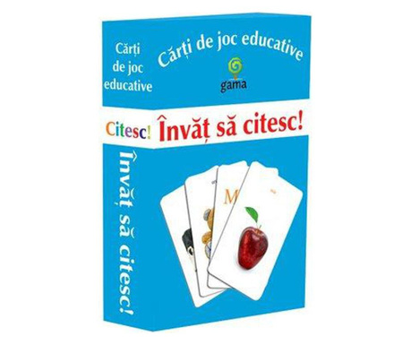 Carti De Joc Educative Invat Sa Citesc Vivre Ro