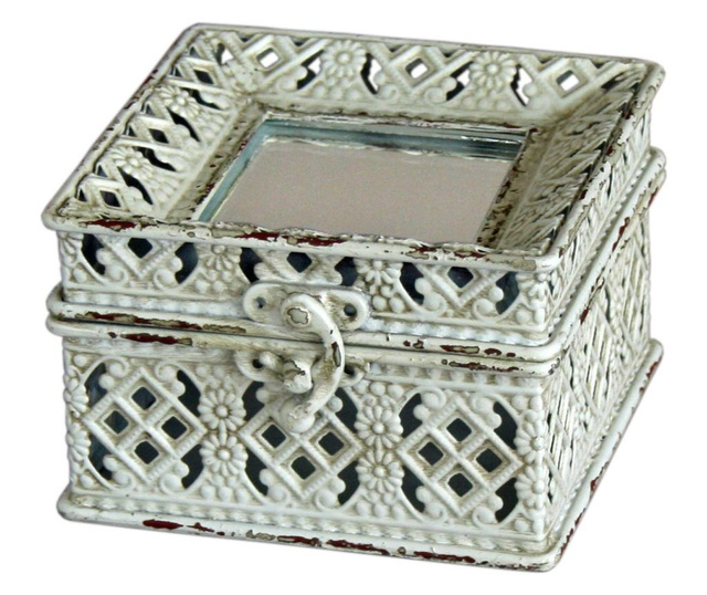 Škatla za nakit Lacy Cream
