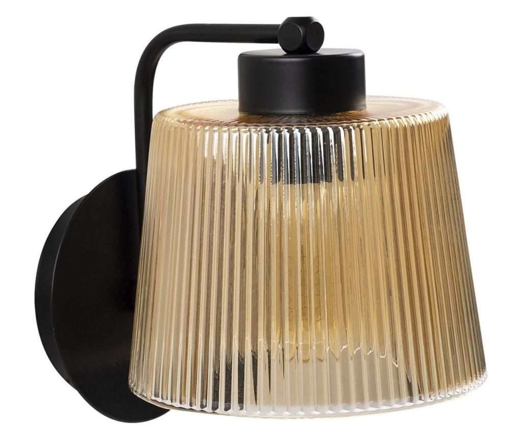 Aplica de perete Noor, Freyzer, metal, negru, 20x18x19 cm