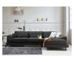 Coltar dreapta Artie, Frido, gri antracit, 92x308x100 cm