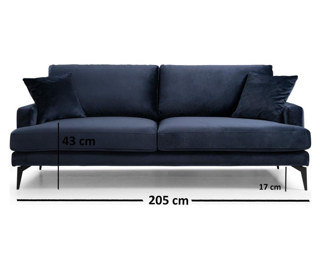 Sofa trosjed Papira