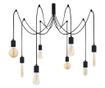 Lampa sufitowa Kabluni Eight Black Round thumbnail 1