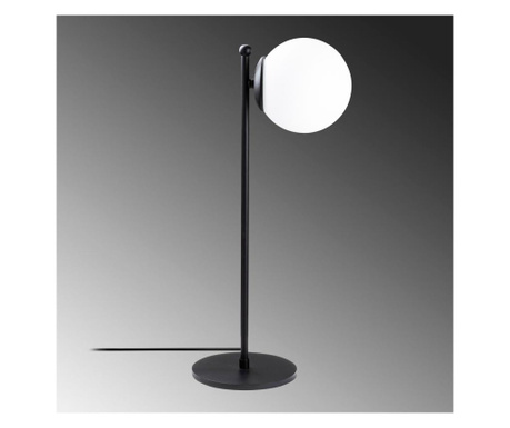 Lampa de masa Sheen, metal, max. 100 W, negru, 56x25x25 cm