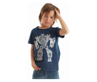Μπλουζάκι για αγόρια Robotic 2 χρονών