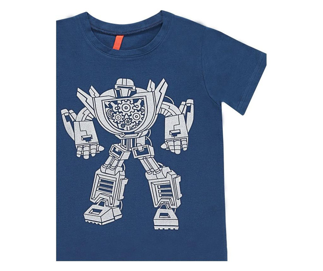 Μπλουζάκι για αγόρια Robotic 2 χρονών
