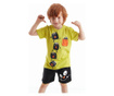Σετ σορτς και κοντομάνικο μπλουζάκι για αγοριών Monsters 2 χρονών