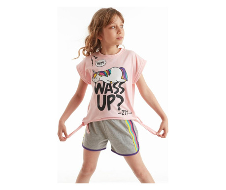 Комплект къс панталон и тениска за момче Wassup 4 години