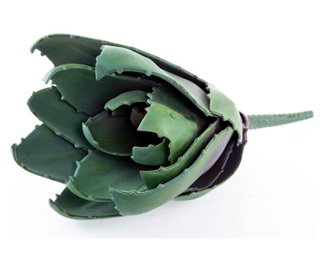 Floare artificiala Garpe Interiores, PVC (policlorura de vinil), 14x14x32 cm, verde