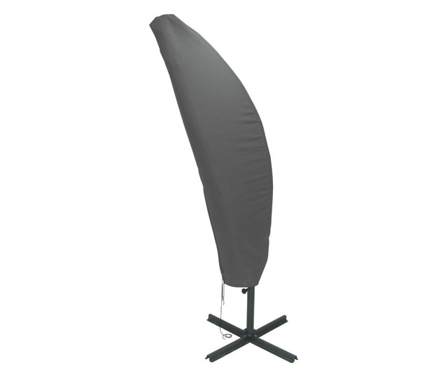 Husa pentru umbrela de exterior Greemotion, poliester, 230x65x15 cm, gri