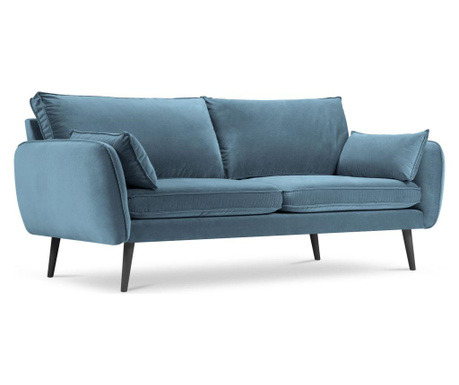 Lento Velvet Blue Négyszemélyes kanapé