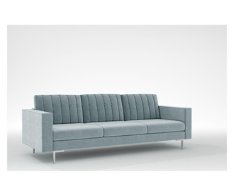 Linea Blue Grey Háromszemélyes kanapé