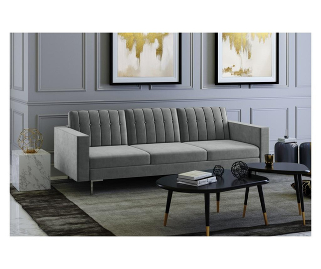 Linea Grey Háromszemélyes kanapé