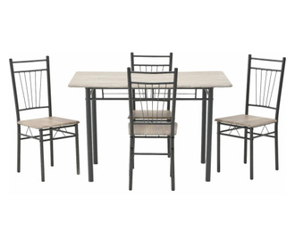 Asztal és 4 szék
