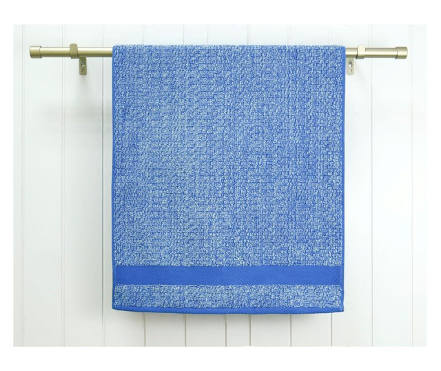 Ręcznik kąpielowy Melange Blue 48x90 cm