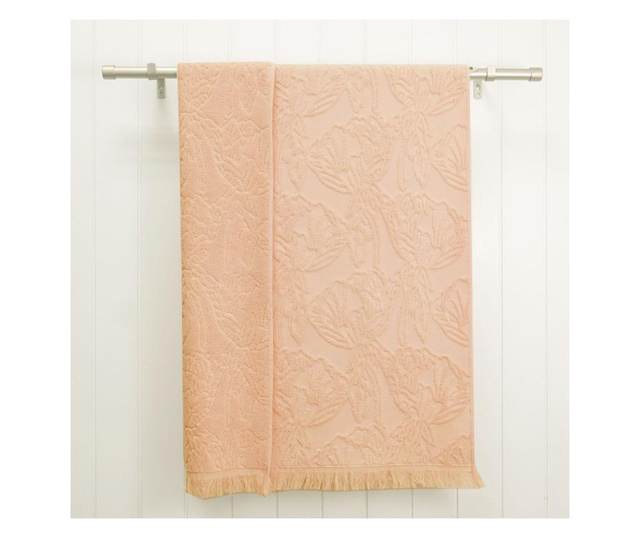 Ręcznik kąpielowy Blossom Peach 48x90 cm
