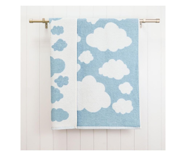 Kupaonski ručnik Clouds Blue 70x120 cm