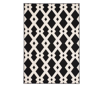 Килим Stella Black White 80x150 cm