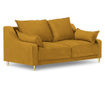 Pansy Yellow Kétszemélyes kanapé
