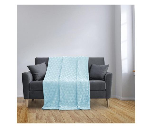 Patura Clyde Baby Blue 70x150 cm