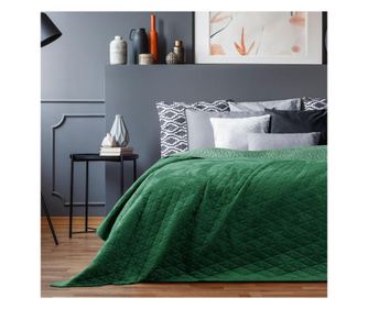 Cuvertura matlasata Laila Jade Green