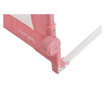 Protectie pat Plastimyr, Pink, aluminiu, 150x57x14 cm