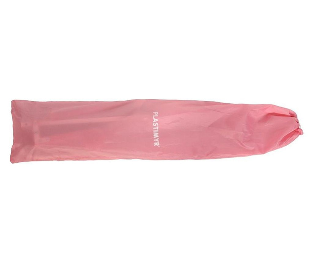 Protectie pat Plastimyr, Pink, aluminiu, 150x57x14 cm