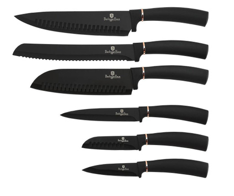 Комплект 6 ножа Black Rose