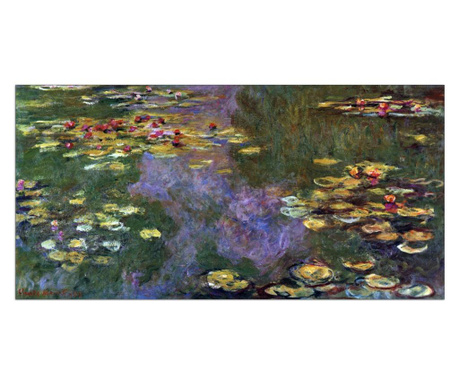 Monet Claude - Water Lily Pond, Giverny Kép 70x140 cm