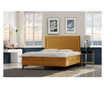 Boxspring krevet s prostorom za odlaganje Soho Gold 140x200 cm