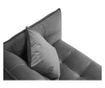 Canna Grey Kihúzható háromszemélyes kanapé