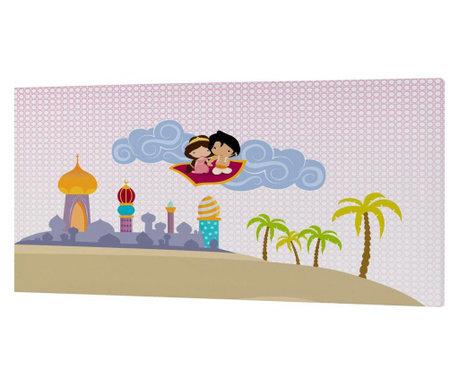 Obraz Aladdin Carpet Ride 27x54 cm