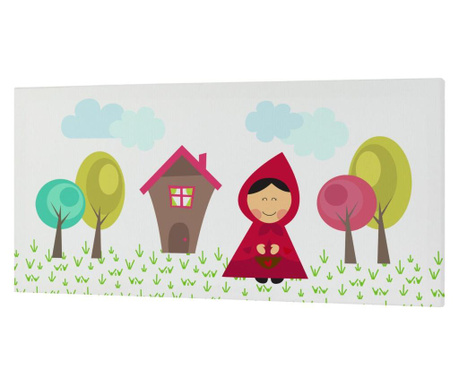Картина Red Riding Hood 27x54 см