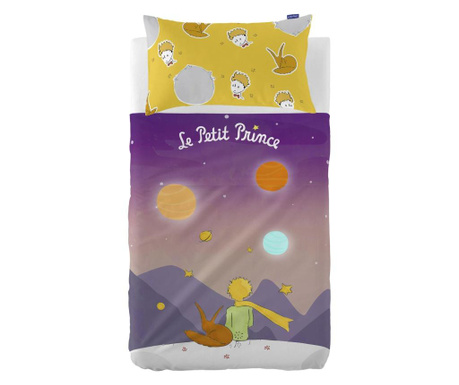 Set cearsaf de pat si fata de perna Le Petit Prince, Les...