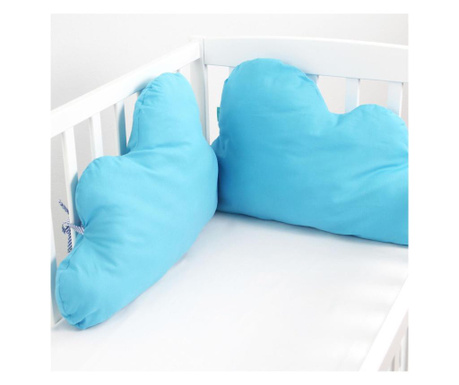 Ochronka do łóżeczka Cloud Basic Turquoise 40x60 cm
