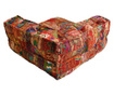 Perna modulara de podea Giner Y Colomer, multicolor, 80x80x43 cm